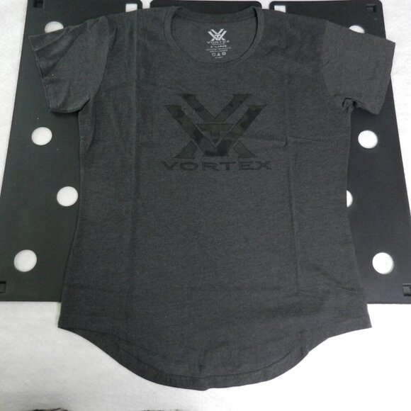 Vortex Optics Crewneck T-Shirt Womens Size XL Gray Black Camo Hunting Cotton - Picture 9 of 9